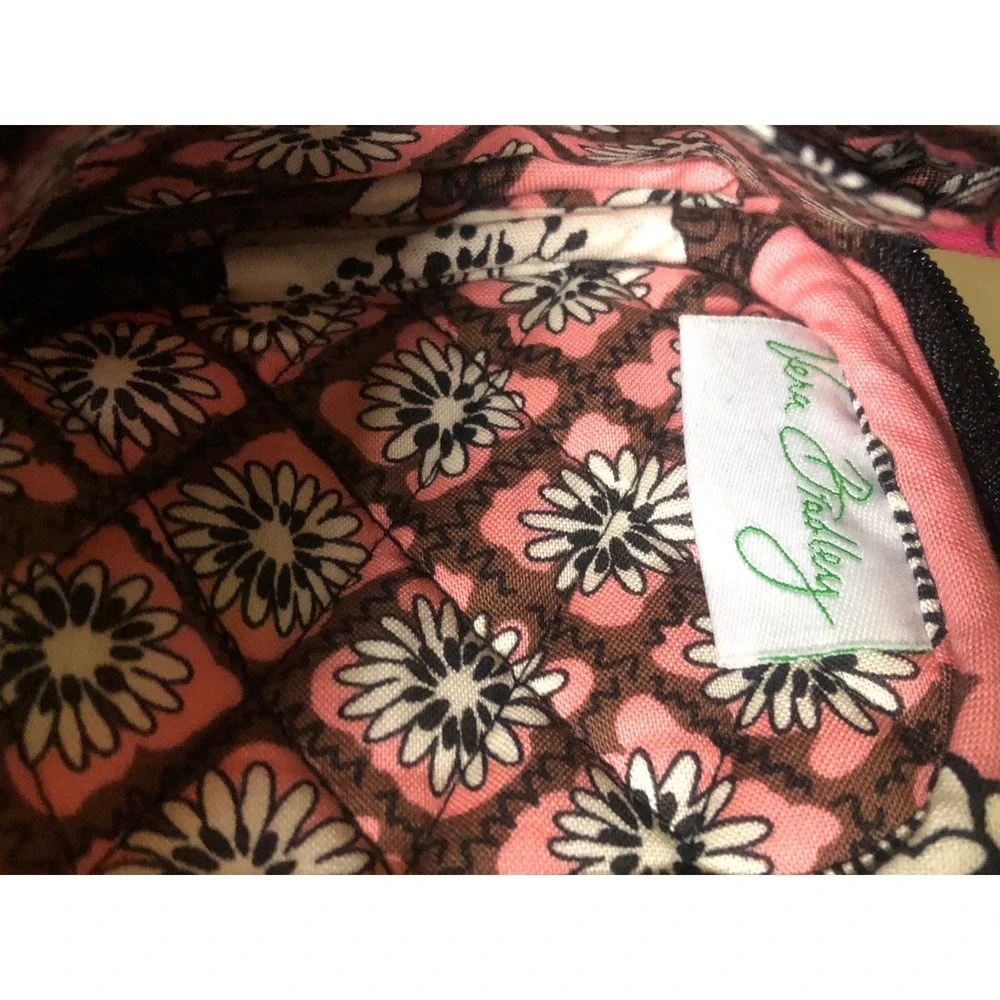Vera Bradley Mocha Rogue Pattern Wristlet Wallet